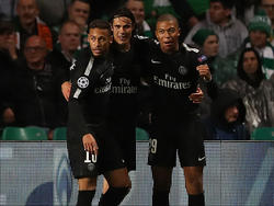 Paris' Top-Trio im Angriff: Neymar, Cavani und Mbappé
