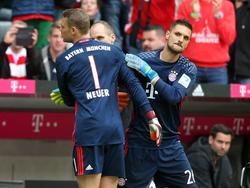 Sven Ulreich (re.) hat sich zur festen Größe beim FC Bayern entwickelt