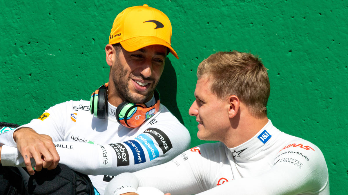 Bereiten sich beide auf die Rückkehr in die Formel 1 vor: Daniel Ricciardo und Mick Schumacher