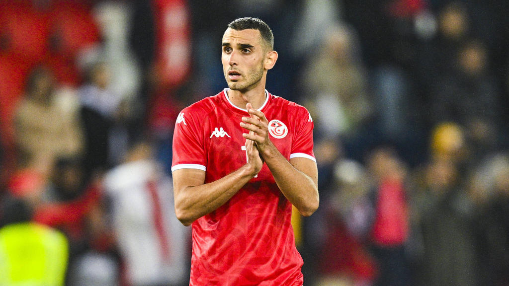 Ellyes Skhiri vom 1. FC Köln und Tunesien gewinnen Generalprobe für die Fußball-WM