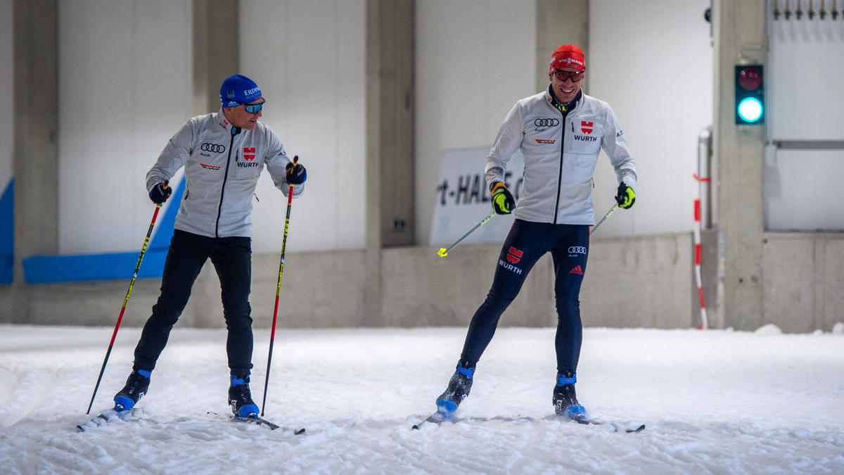 Erik Lesser und Arnd Peiffer haben ihre Tipps für die neue Biathlon-Saison abgegeben