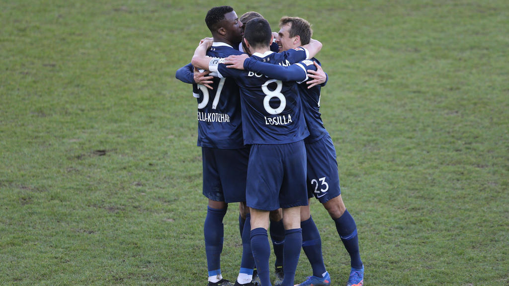Die Spieler des VfL Bochum wollen in die Bundesliga aufsteigen