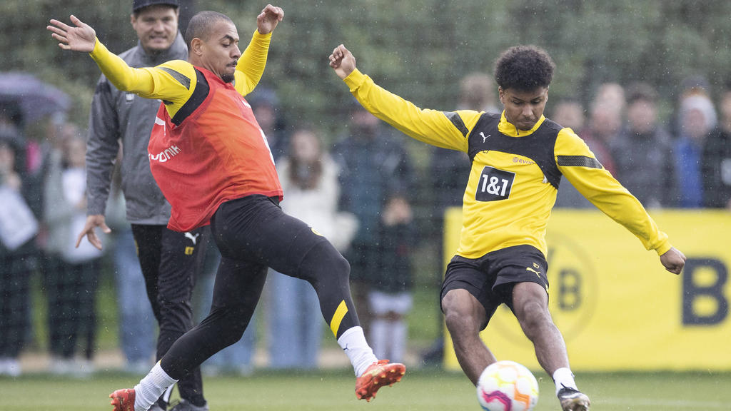 Donyell Malen und Karim Adeyemi kommen beim BVB weiter nicht in Fahrt Donyell Malen und Karim Adeyemi kommen beim BVB weiter nicht in Fahrt