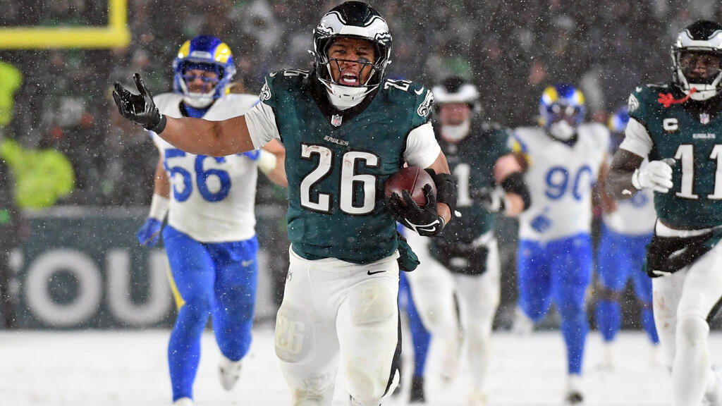 Saquon Barkley entschied das Playoff-Spiel gegen die Rams im Januar