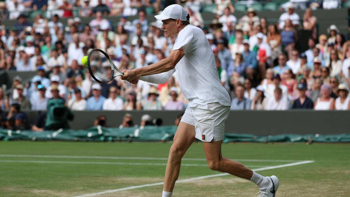 Sinner ließ im Viertelfinale von Wimbledon nichts anbrennen