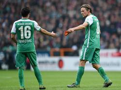 Clemens Fritz und Zlatko Junuzović holten sich gegen Hannover absichtlich Gelb ab