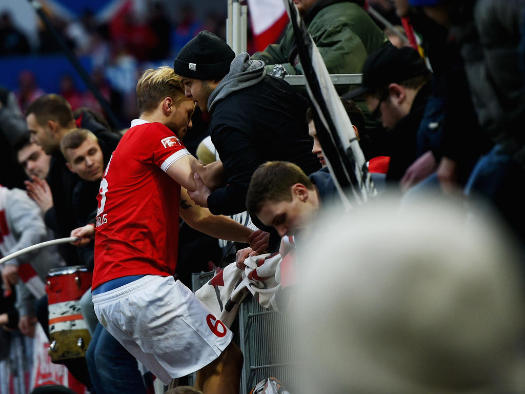 Johannes Geist ist beim FSV Mainz 05 ein Publikumsliebling Johannes Geist ist beim FSV Mainz 05 ein Publikumsliebling
