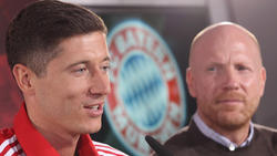 Sammer (r.) hat mit Lewandowski beim FC Bayern zusammengearbeitet