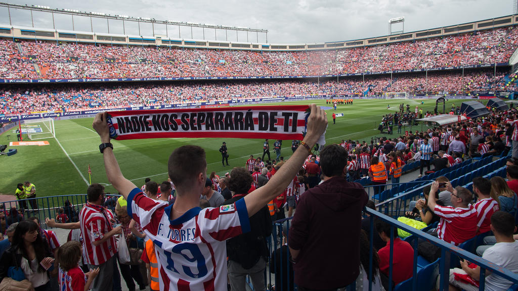 Platz 14: Atlético Madrid - 248 Punkte (143 Spiele)