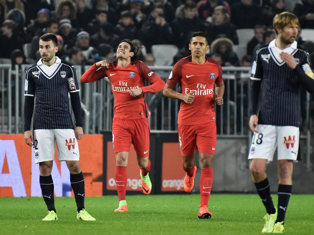Cavani ya suma 25 dianas en la Ligue 1 esta temporada. (Foto: Getty)