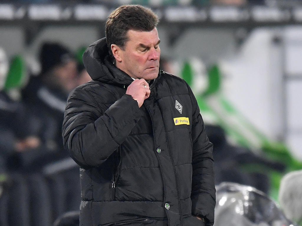 Dieter Hecking ist in Gladbach nicht mehr unumstritten Dieter Hecking ist in Gladbach nicht mehr unumstritten