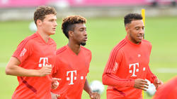 Corentin Tolisso (r.) beschreibt Benjamin Pavard (l.) als ruhigen Typen
