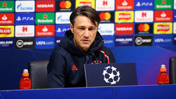 Niko Kovac freut sich auf das Auswärtsspiel des FC Bayern in der Champions League