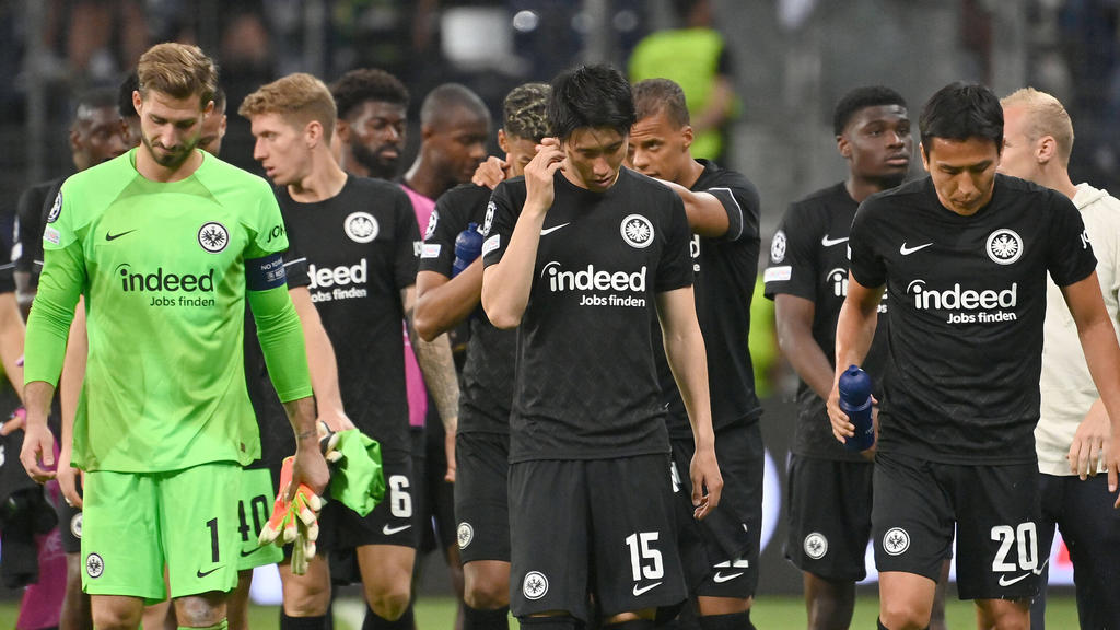 Eintracht Frankfurt erlitt eine empfindliche Pleite