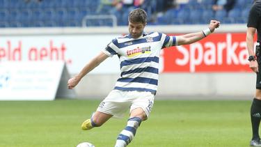 Moritz Stoppelkamp setzte den Schlusspunkt für den MSV Duisburg