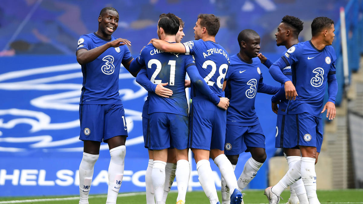 Der FC Chelsea hat Crystal Palace klar bezwungen Der FC Chelsea hat Crystal Palace klar bezwungen