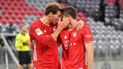 Leon Goretzka und Robert Lewandowski harmonieren beim FC Bayern bestens