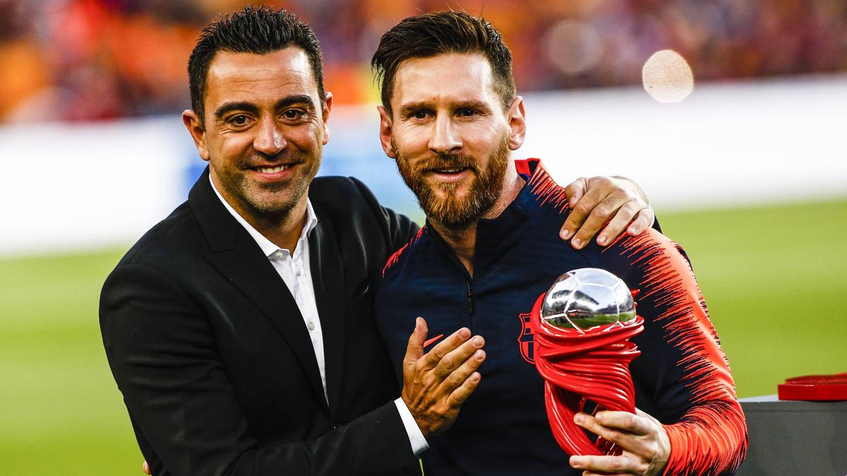 Xai und Lionel Messi (Bild aus dem Jahr 2018) prägten bei Barca eine ganze Ära