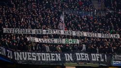 Hannover-Fans protestieren gegen Martin Kind