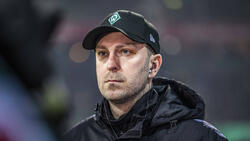 Werder-Trainer Ole Werner hat mit seinen Spielern einiges zu besprechen