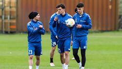 Daniel Elfadli (r.) vom1. FC Magdeburg steht vor einem Wechsel zum HSV