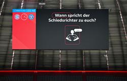 Schiedsrichter-Durchsagen in ausgewählten Stadien sind ein Pilotprojekt