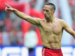 Am Wochenende noch der Matchwinner, heute zunächst auf der Bank: Franck Ribéry