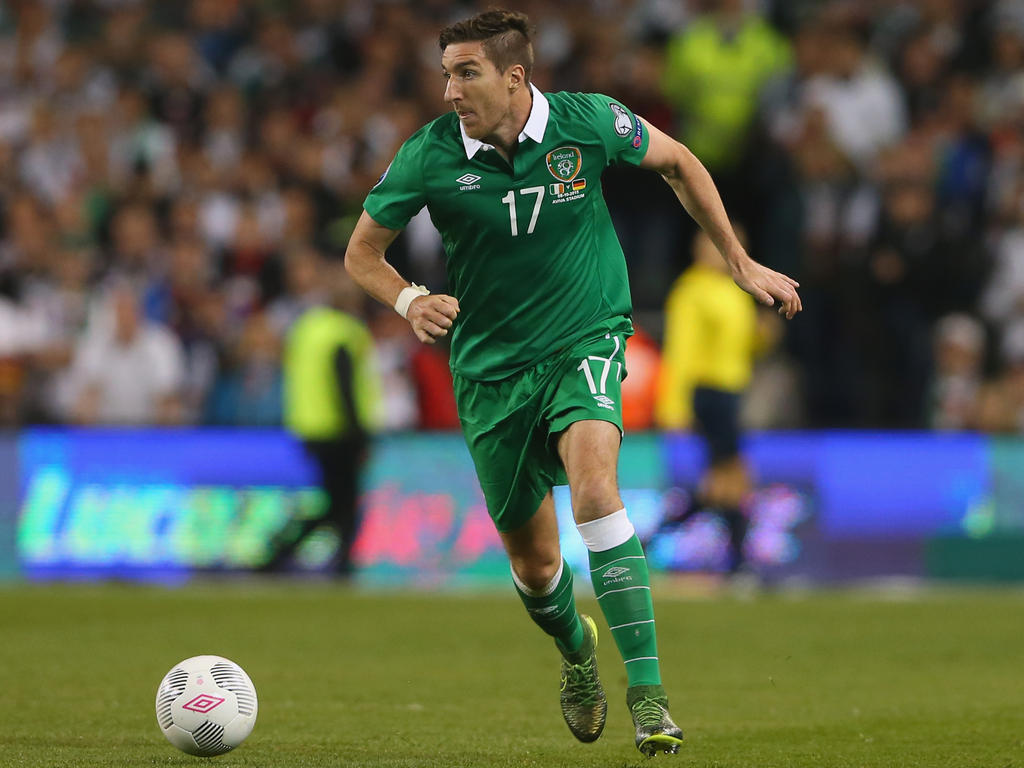 Stephen Ward schoss den einzigen Treffer für Irland