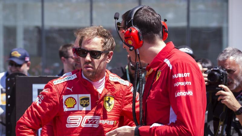 Sebastian Vettel hat in der WM-Wertung großen Rückstand Sebastian Vettel hat in der WM-Wertung großen Rückstand