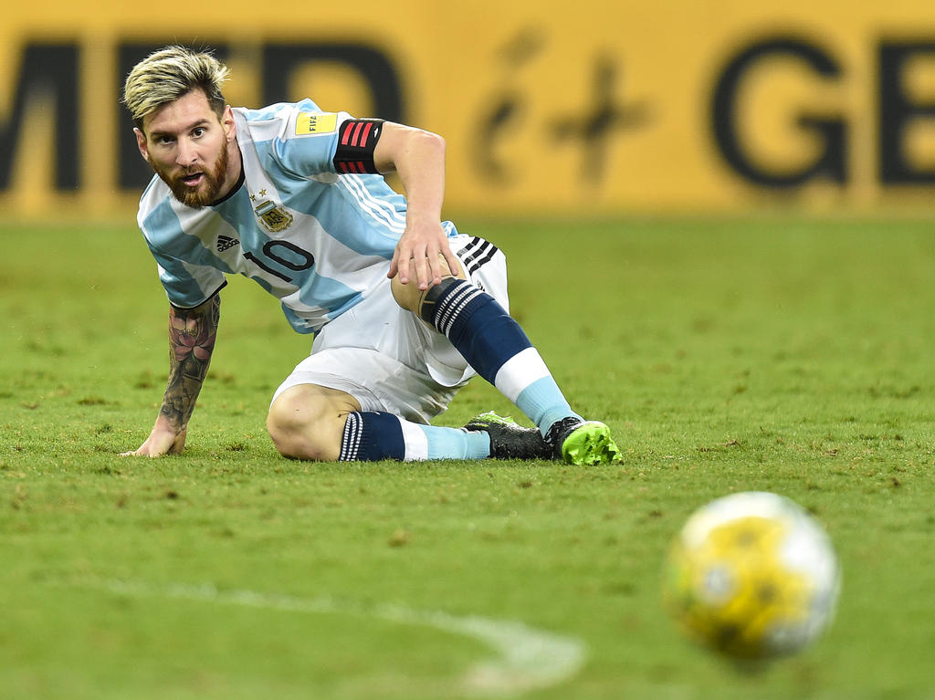 Lionel Messi muss mit der Nationalelf Argentiniens um die WM-Teilnahme bangen