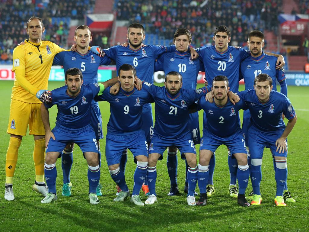 Freuen sich auf die DFB-Elf: Aserbaidschans Fußballer
