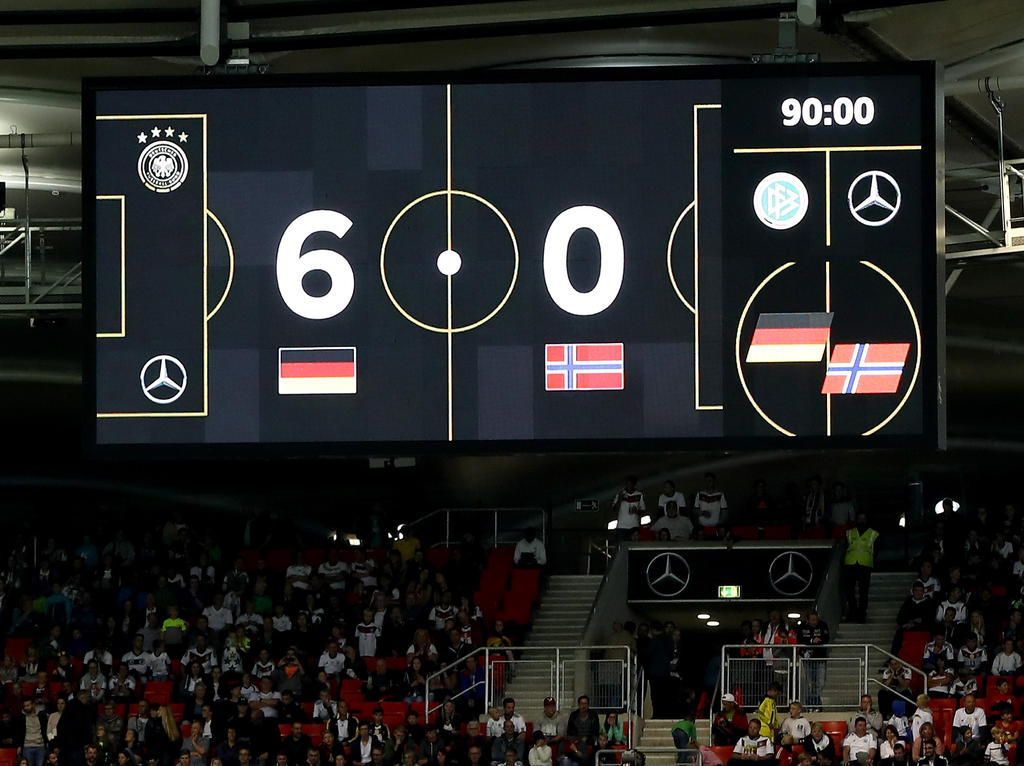 Das DFB-Team schenkt Norwegen sechs Tore ein