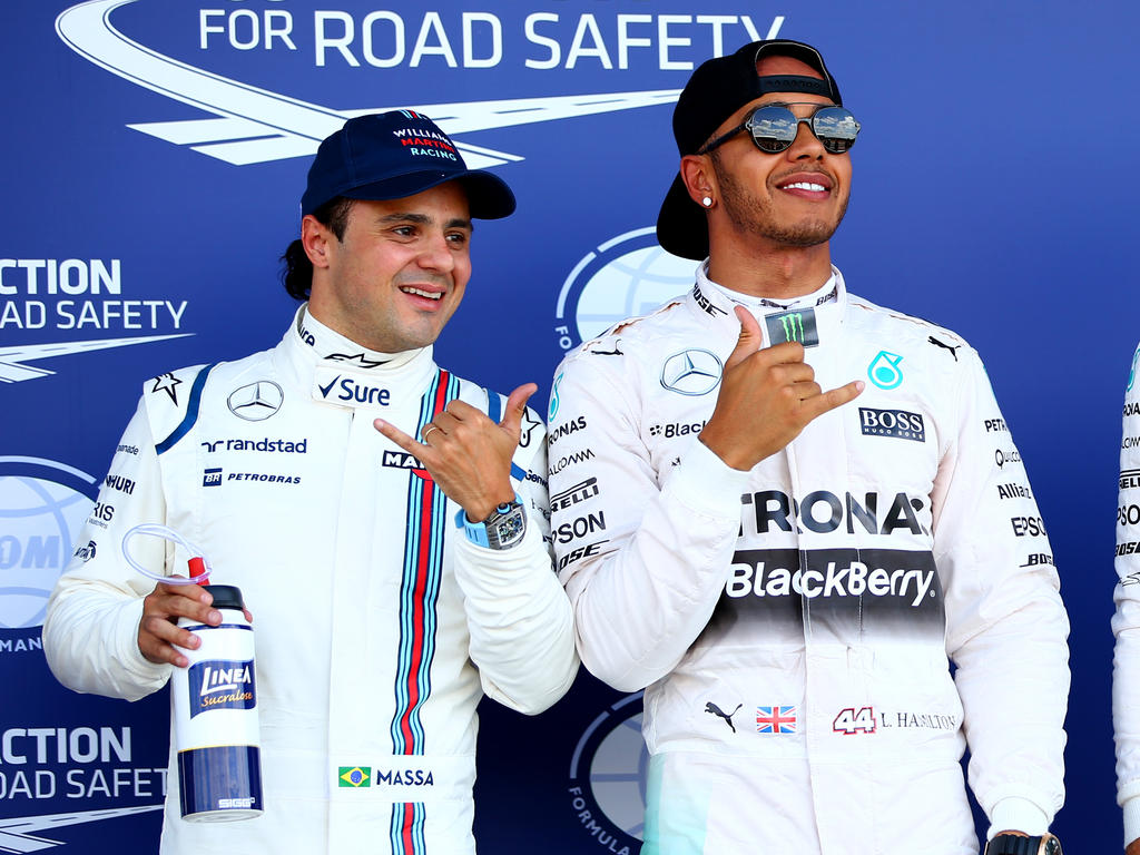 Lewis Hamilton und Felipe Massa: Fast wird schon zum WM-Titel 2018 gratuliert Lewis Hamilton und Felipe Massa: Fast wird schon zum WM-Titel 2018 gratuliert