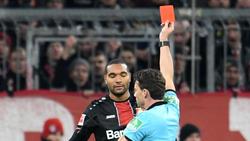 Jonathan Tah wurde im Spiel gegen den FC Bayern des Feldes verwiesen