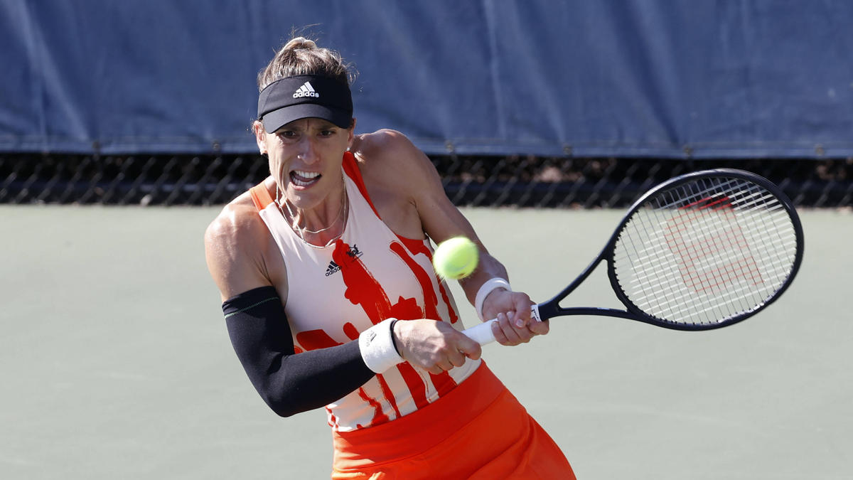 Andrea Petkovic hat bei den US Open knapp verloren
