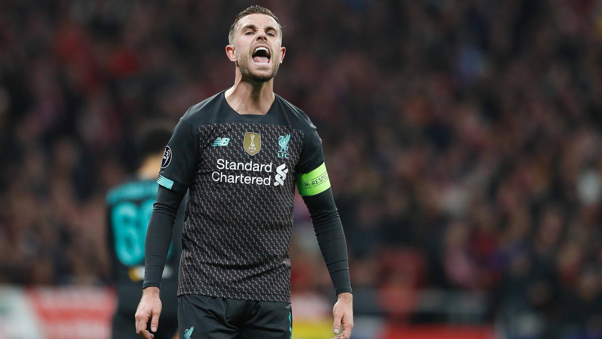 Jordan Henderson fällt beim FC Liverpool für drei Wochen aus