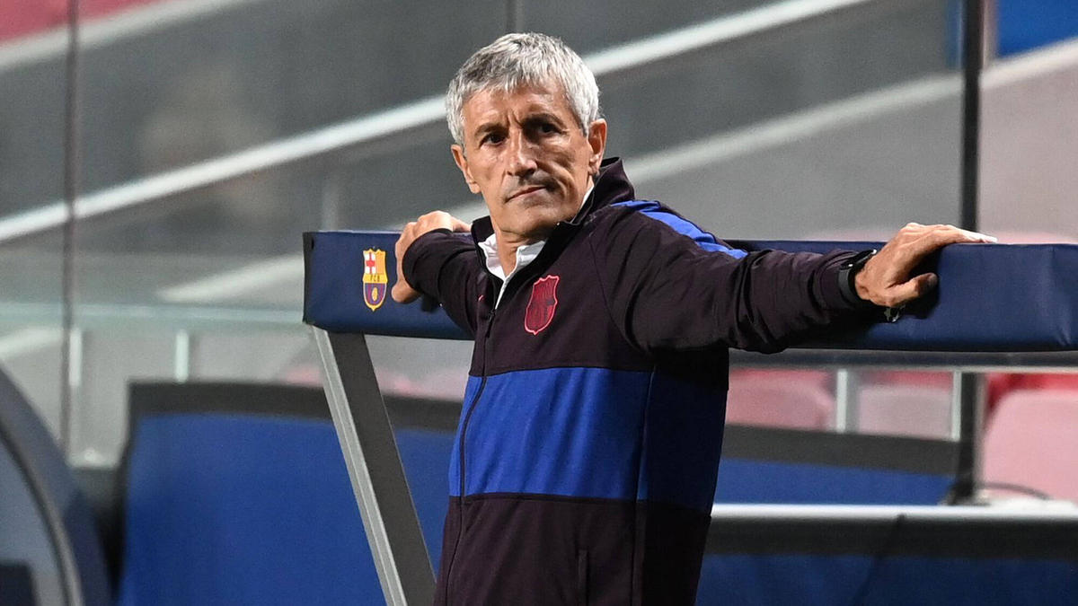 Quique Setien ist seit Januar 2020 Barca-Coach