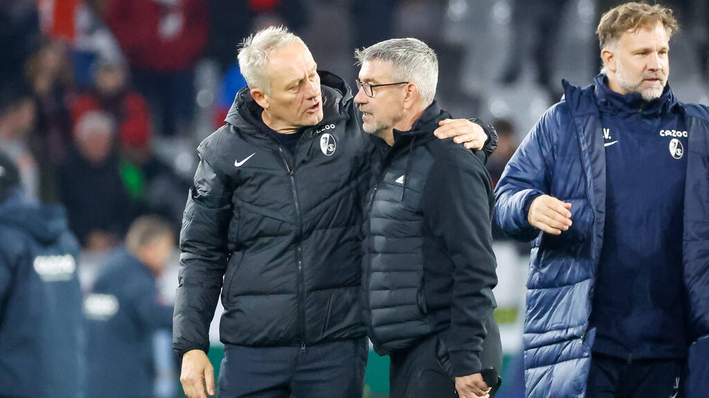 Heuert Urs Fischer (r.) beim BVB an? Heuert Urs Fischer (r.) beim BVB an?