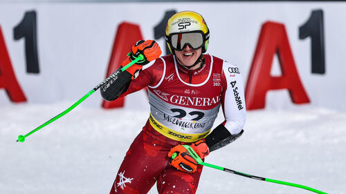 Großes Jubel bei Raphael Haaser