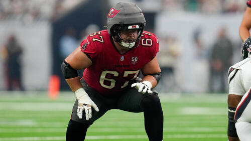 Luke Goedeke wird den Buccaneers wochenlang fehlen