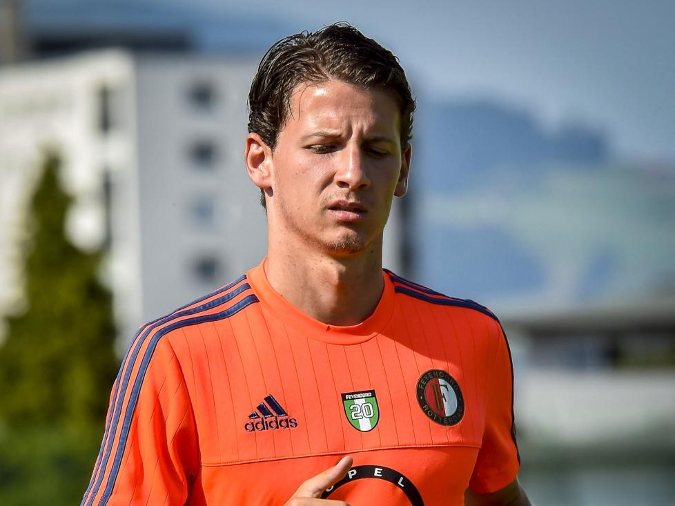 Joey Sleegers is na een verhuurperiode bij FC Eindhoven terug bij Feyenoord. De aanvaller hoopt zijn kans te krijgen in de voorbereiding bij de stadionclub. (12-07-2015) Joey Sleegers is na een verhuurperiode bij FC Eindhoven terug bij Feyenoord. De aanvaller hoopt zijn kans te krijgen in de voorbereiding bij de stadionclub. (12-07-2015)