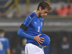 El centrocampista Marchisio, baja con la selección transalpina. (Foto: Getty)