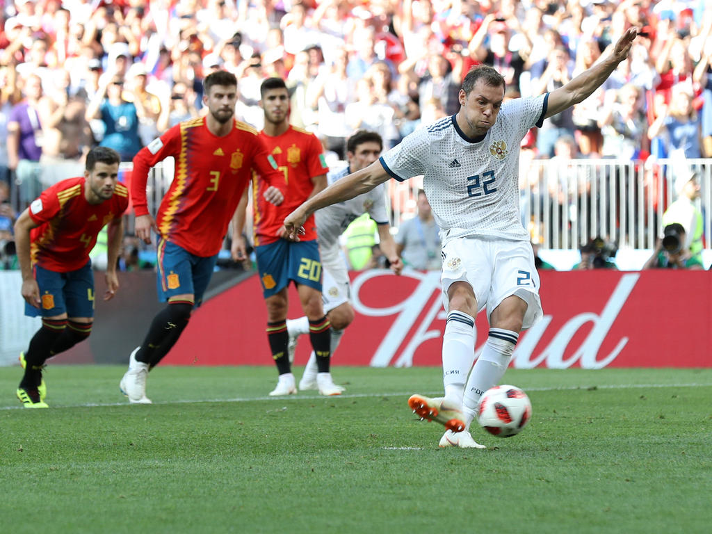 Rusia echó a España en la tanda de penaltis. (Foto: Getty)