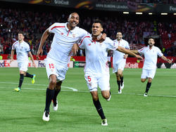 N'Zonzi celebrando un gol en Europa League. (Foto: Getty)