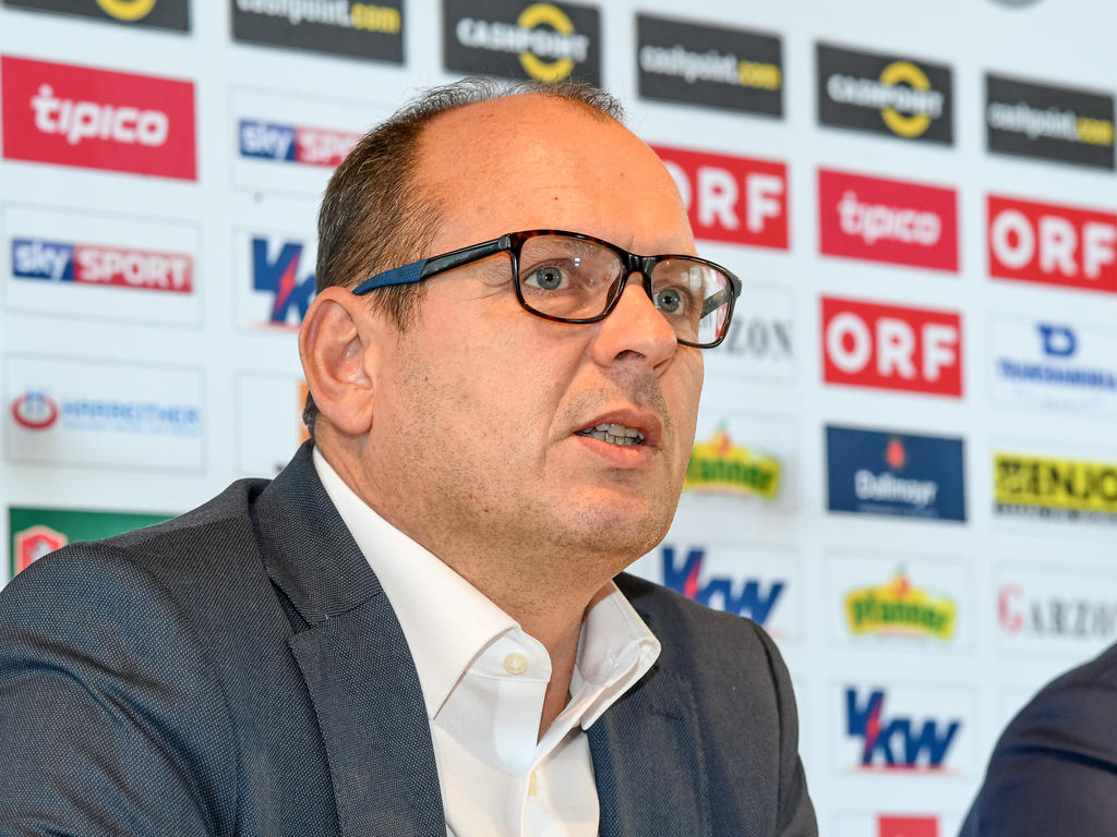 Martin Scherb wurde von Bundesliga-Winterkönig SCR Altach als neuer Chefcoach vorgestellt