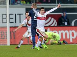 Josip Brekalo hat den VfB Stuttgart in Heidenheim zum Sieg geschossen