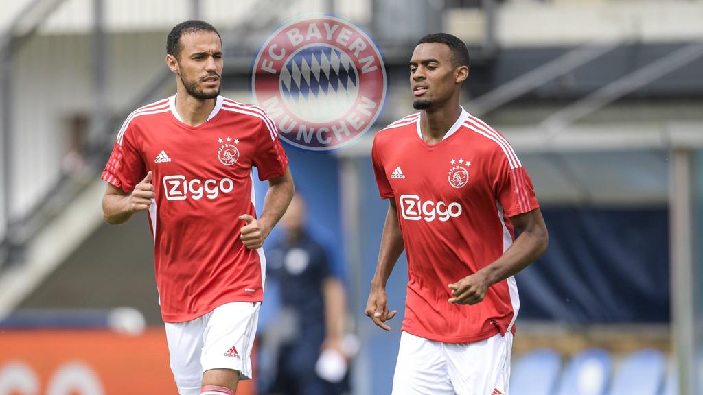 Mazraoui und Gravenberch (re.) wechseln wohl zum FC Bayern Mazraoui und Gravenberch (re.) wechseln wohl zum FC Bayern