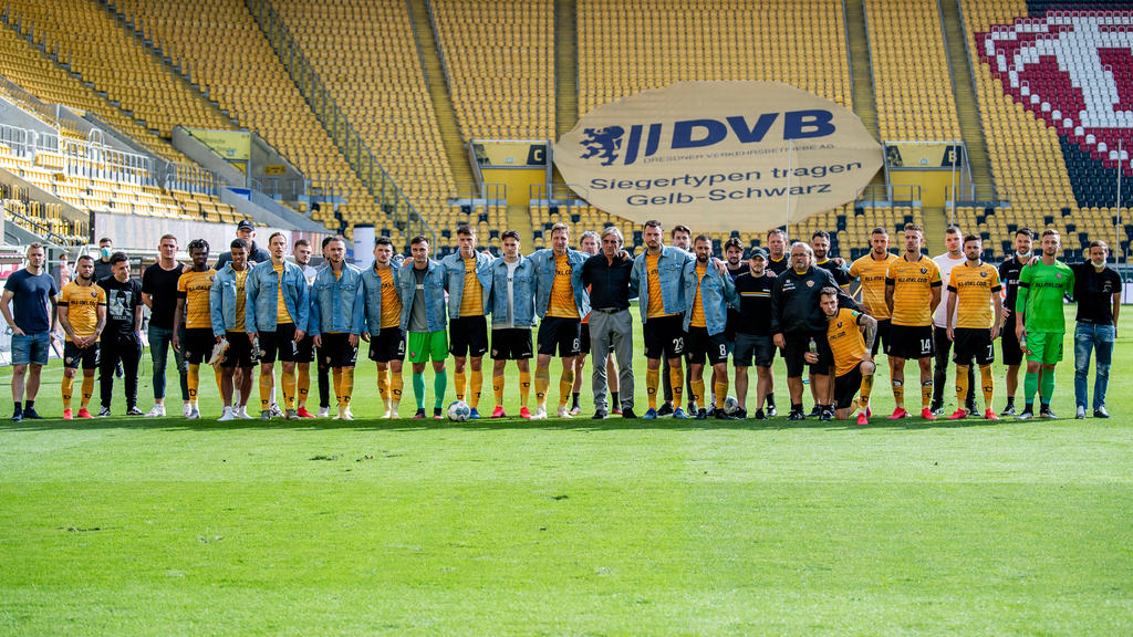 Dynamo Dresden muss den Gang in die 3. Liga antreten
