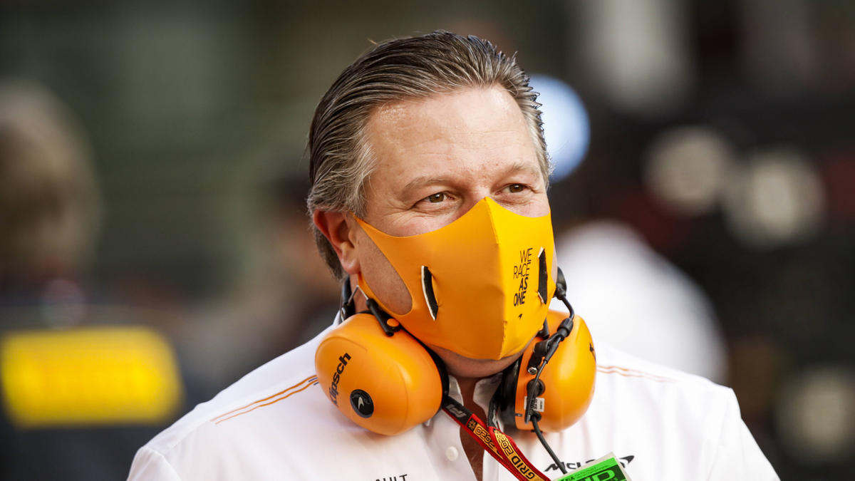 Zak Brown ist optimistisch im Kampf gegen Corona Zak Brown ist optimistisch im Kampf gegen Corona