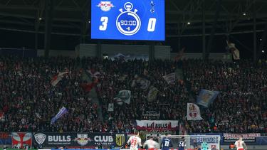 Vor einem Jahr spielte RB Leipzig zuletzt vor Zuschauern